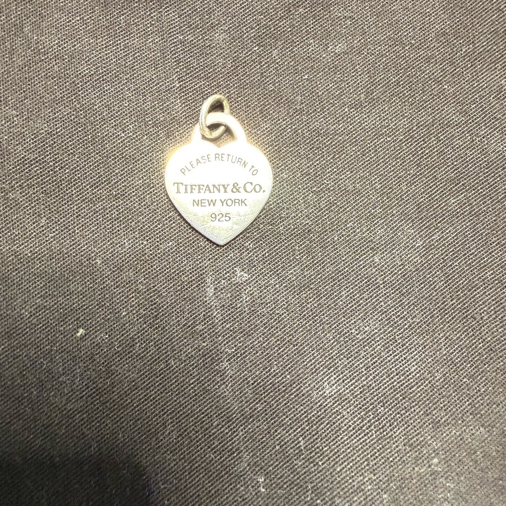 Tiffany & Co. Sterling Silver Heart Charm